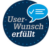 User Wunsch erfüllt